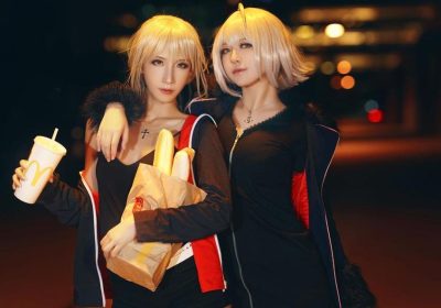 半半子花嫁cosplay图片，完美还原角色