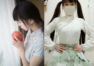轻纱般的面纱遮面，西尔酱双马尾汉服腰原图大曝光，你绝不容错过