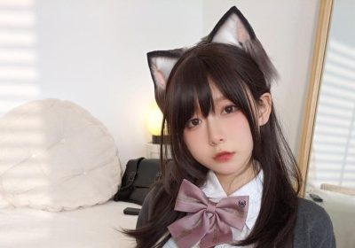迷之呆梨白花嫁服图片欣赏分享
