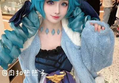 魅力四射的子雪女cos，凉凉子雪女下载更多照片等你来看