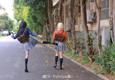 Tomoyo酱cos2b照片合集，看完你就爱上她了