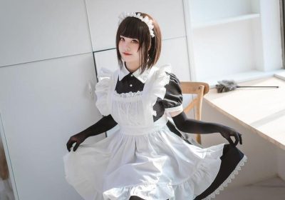 蜜汁猫裘cosplay巫女：我喜欢原图带来的感觉