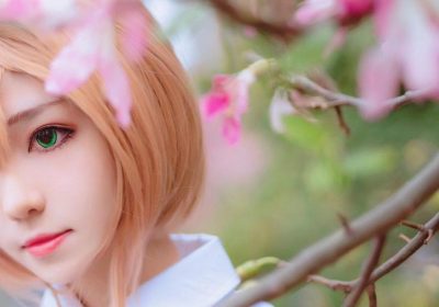 南桃momoko貂蝉：菊篮照片集锦，绝美无双