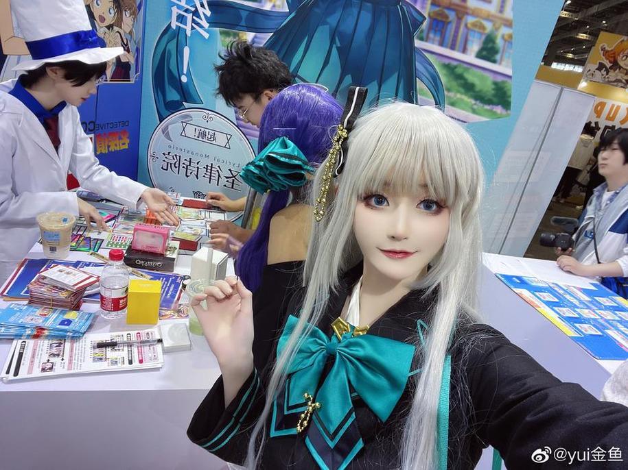 作品yui金鱼cosplay心灵骇客:融合古典元素的全新气质 作品yui金鱼cosplay心灵骇客:融合古典元素的全新气质